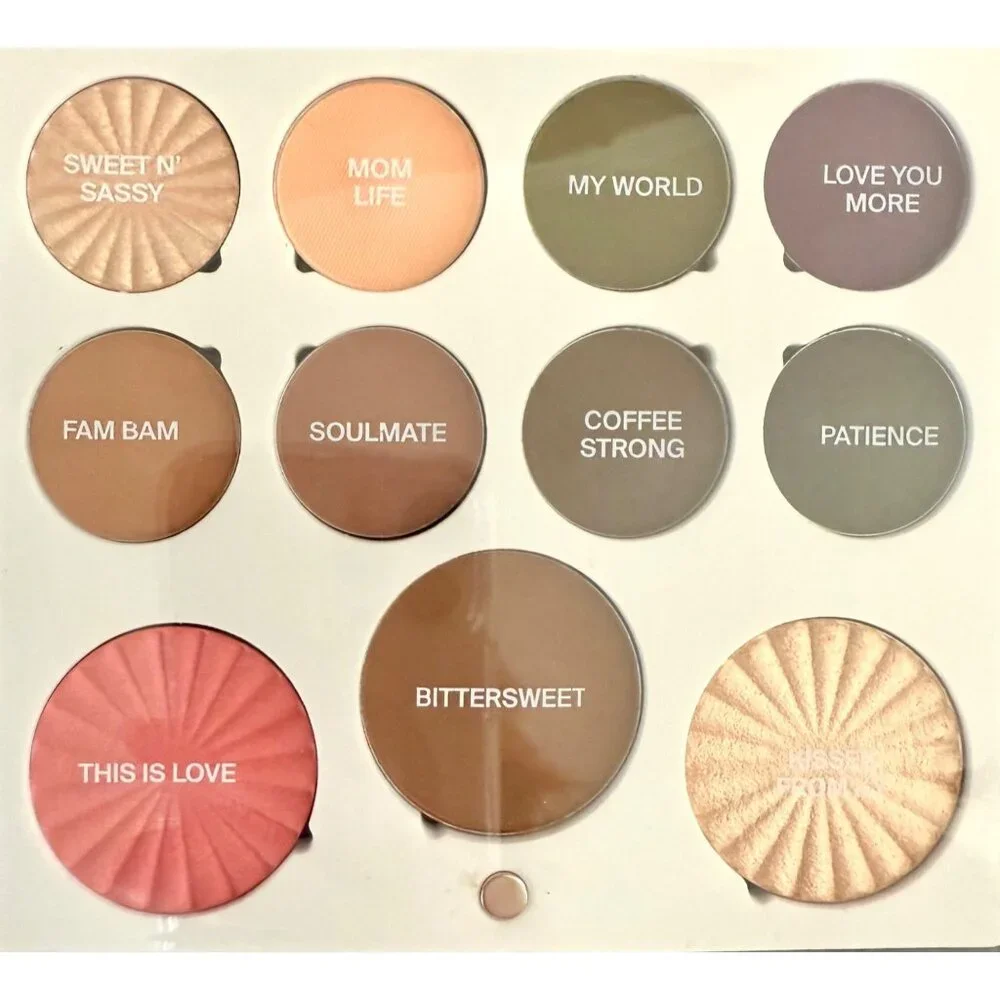 Ofra X Hot Mess Momma Unconditional Mini Mix Palette Makeup Eyeshadow Blush More